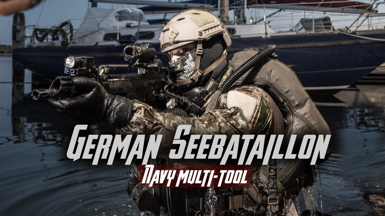 German Marines – “Navy multi-tool” |  Bundeswehr Seebataillon (video)