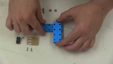 WormBot Build Tutorial v1.0: Video 7 Making the arm limit switch assembly