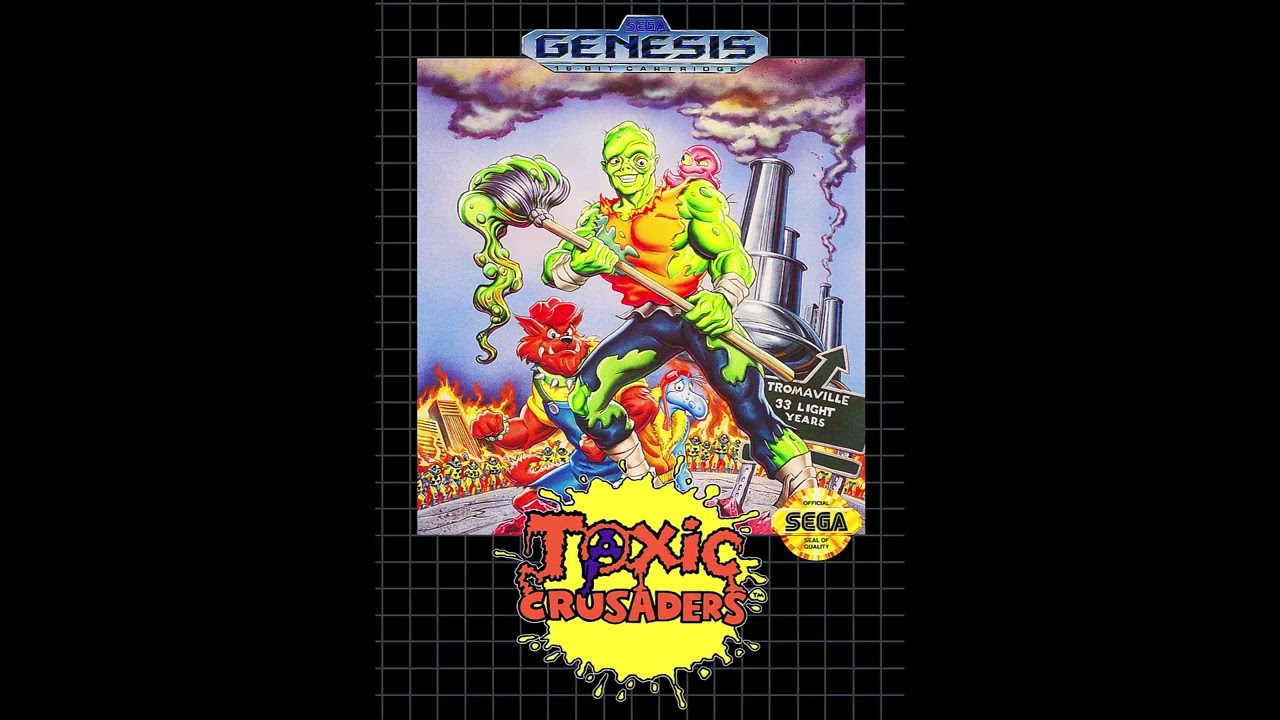 Toxic Crusaders - Intro (GENESIS/MEGA DRIVE OST)
