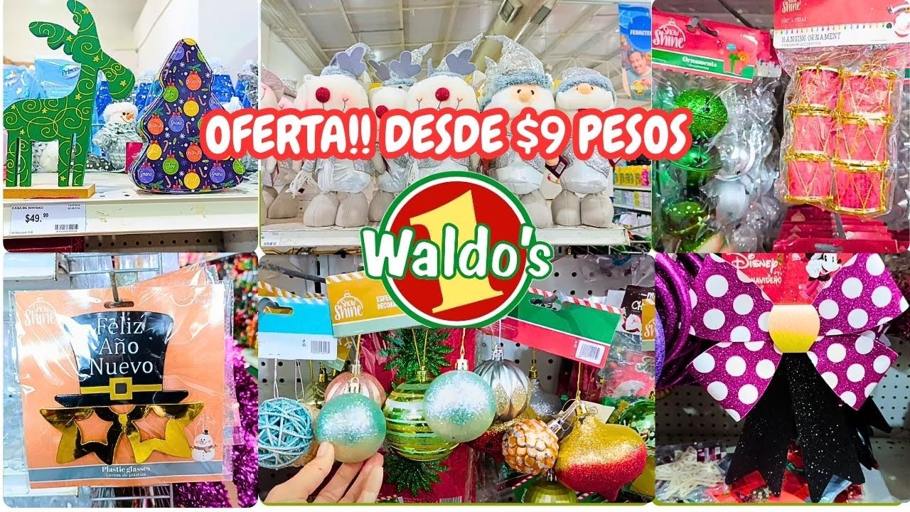 🌲🎁❄️🎅✨WALDOS OFERTAS DESDE 9 ´PESOS🌲🎁❄️🎅✨NAVIDAD