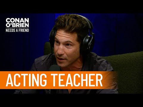 Jon Bernthal On The Teacher Who Saved His Life | Conan Obrien Needs A Friend
