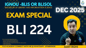 EXAMS SPECIAL DEC 2025 latest bli 224