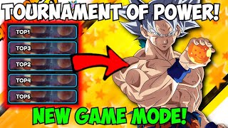 New Tournament of Power Raids for GOKU 7 Star!