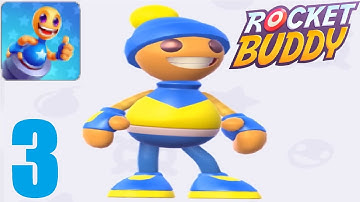 ROCKET BUDDY - Ricochet level 42 - 75 - gameplay ios / android