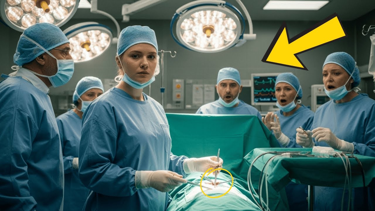 "I can't do this!" the Chief Surgeon yelled. The rookie nurse said "I can" and took his place.