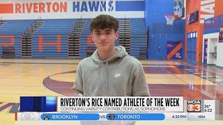 Riverton's Rice named WCIA 3 Athlete of the Week