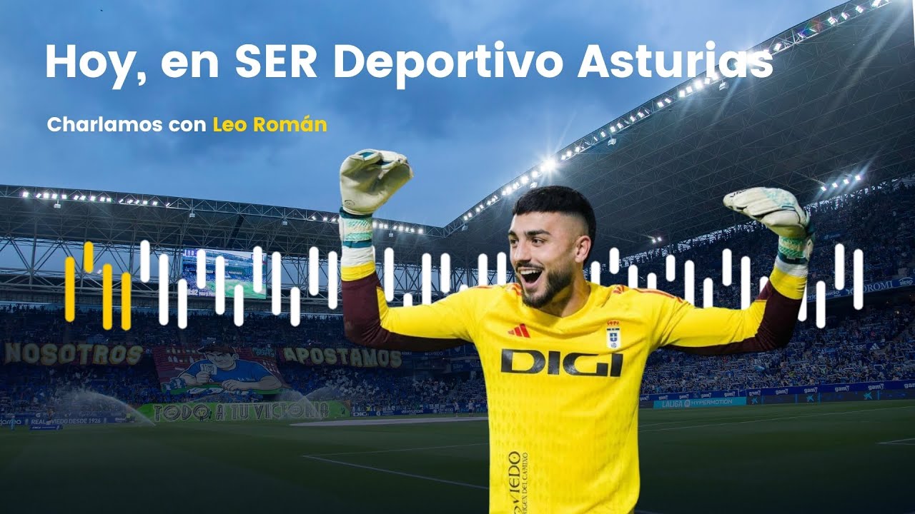 Charlamos con Leo Román antes de la final por el ascenso a Primera División