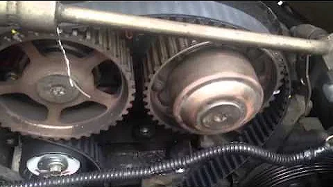 Timing belt change easy mark alignment fool proof installation