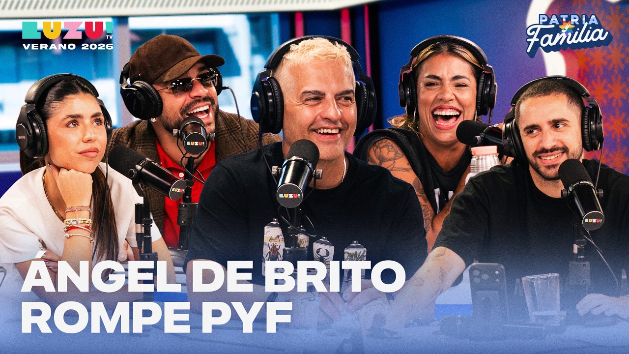 #PATRIAYFAMILIA l ANGEL DE BRITO CUENTA TODO Y RYAN CASTRO CON SU MINI MINI