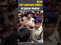 CJP Protest: Abhijeet Dipke's Face-Off With Police As Continues Protest At Jantar Mantar In Delhi