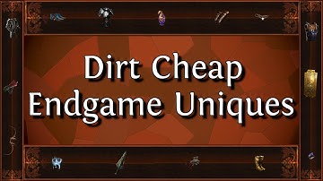 Path of Exile, 10 Cheap Uniques You Need to Use More