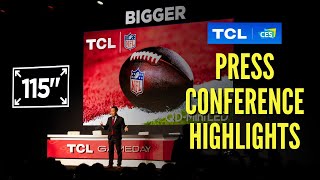 TCL CES 2024 Press Conference Highlights