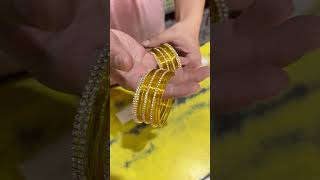 Yellow bangles set #youtubeshorts #shotrs #ytshorts #bangles #trending #viral #jewellery #gift