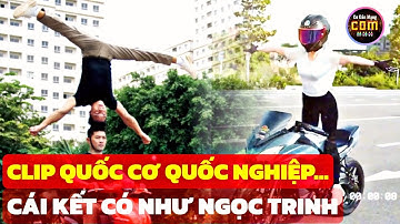 Clip Quốc Cơ Quốc Nghiệp biểu diễn với xe máy, liệu cái kết có như Ngọc Trinh với xe phân khối lớn?