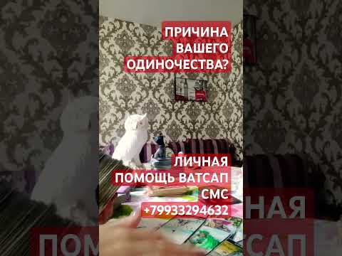 ПРИЧИНА ВАШЕГО ОДИНОЧЕСТВА?