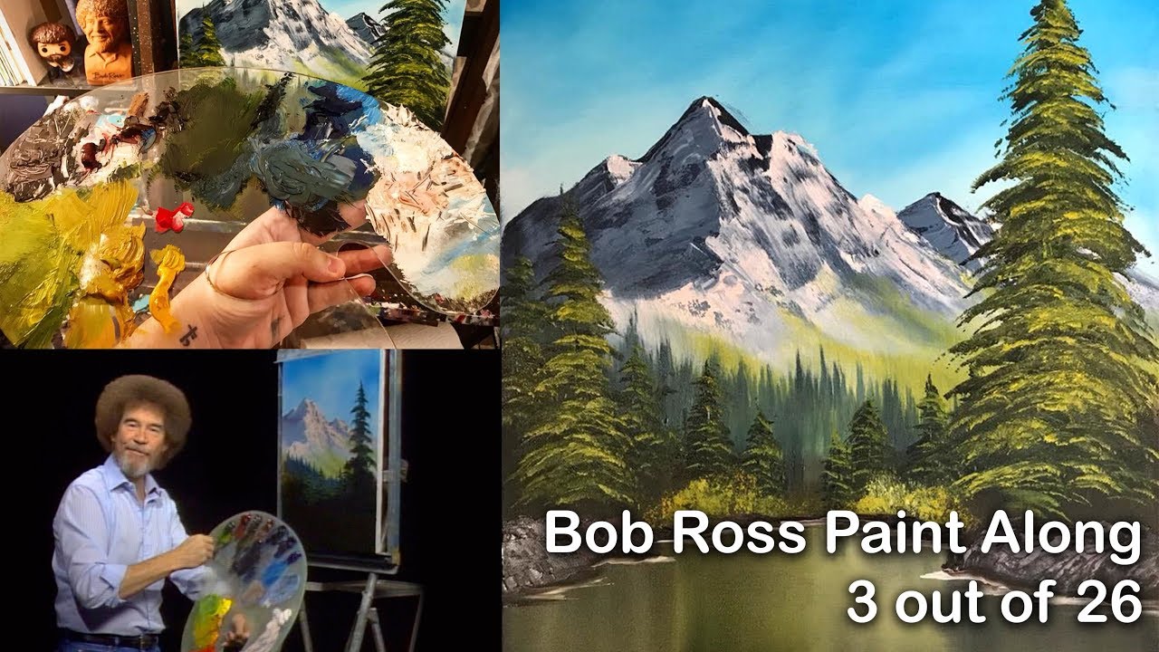 Bob Ross Paint Along Valley View YouTube