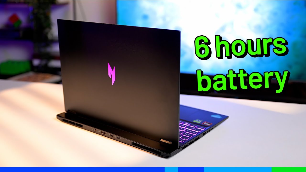 Игровой ноутбук с невероятно долгим временем автономной работы — обзор Acer Nitro 16s AI Propanel