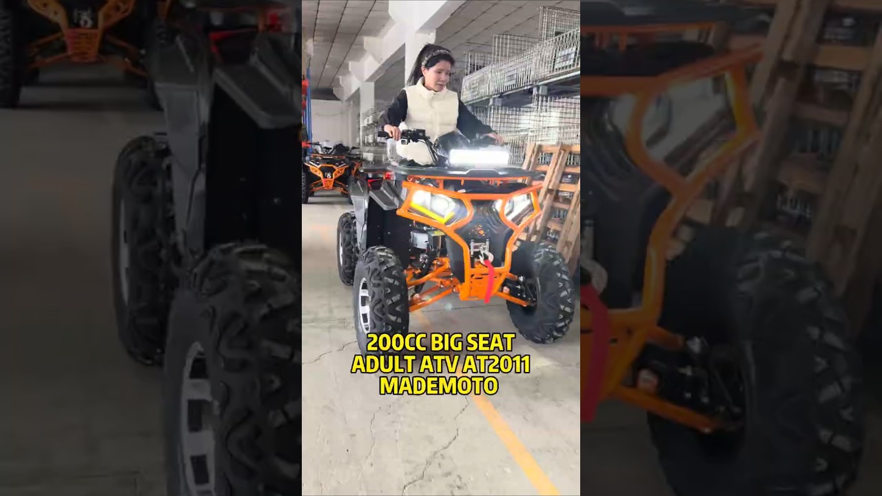 Заводской квадроцикл 200cc, большой двухместный внедорожник, вездеход 
