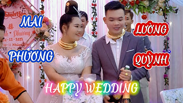 ĐÁM CƯỚI DÂN TỘC THÁI ĐEN CHÚ RỂ LƯỜNG QUỲNH CÔ DÂU MAI PHƯƠNG BẢN DỬN PHỔNG LĂNG THUẬN CHÂU
