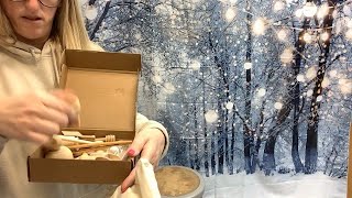 Just add rice and a plastic bin and use these sensory tools Hiawbon 25PCS Wooden Sensory Bin Tools f