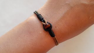 🔴Don’t Waste Extra Cord! Make This Leather Bracelet & Sell Daily for Profit💰