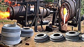 Manufacturing Process of Truck brake Drum||How can we Make truck brake drum in local Factory