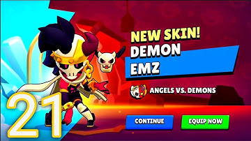 Brawl Stars - Gameplay Walkthrough Part 21 - EMZ (iOS,Android) No commentary