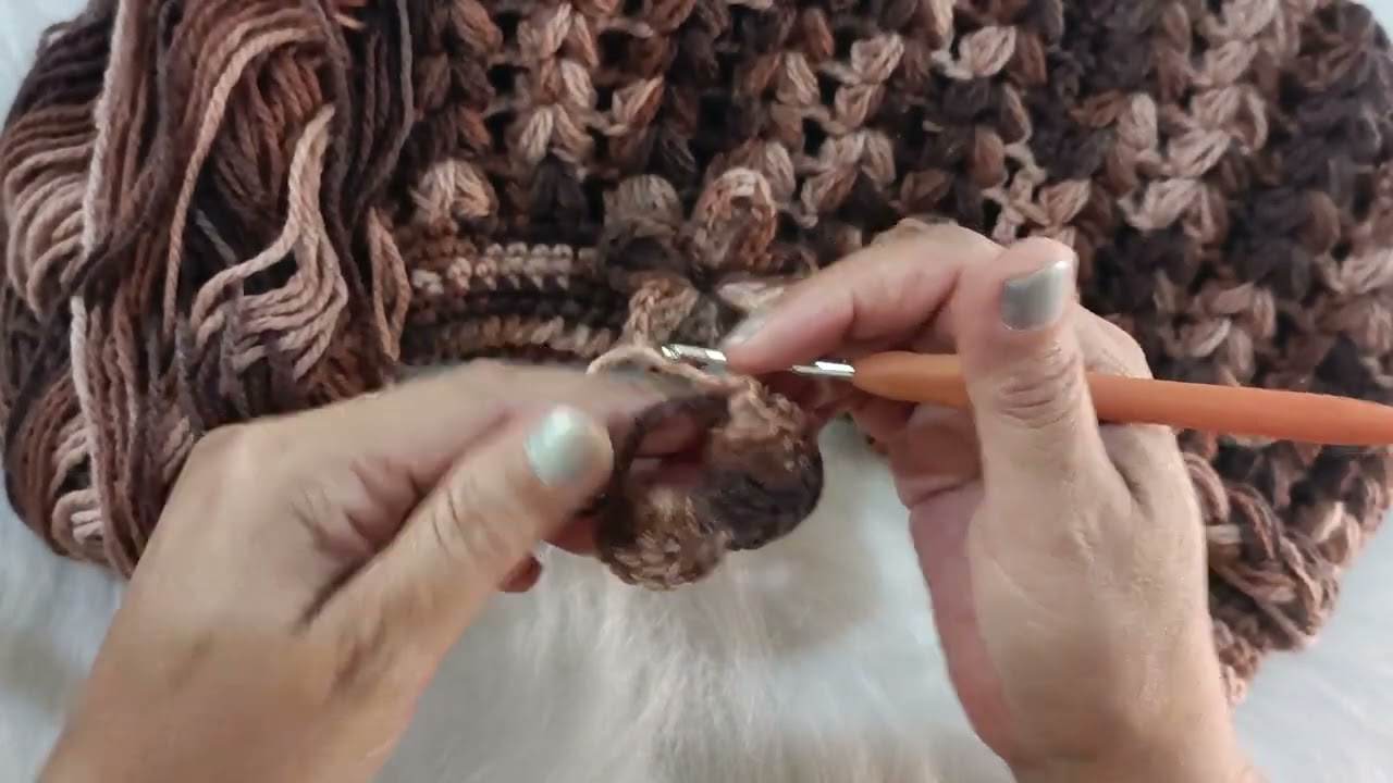 Passo a passo da Flôr da Boina 😘