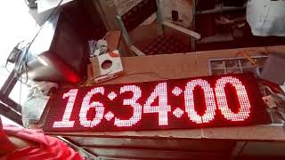 Tile GPS clock