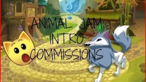 ANIMAL JAM INTRO COMMISSIONS! (OPEN)