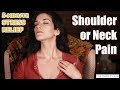 Alleviate SHOULDER & NECK PAIN in 5 minutes! - Stress Relief Series / EFT / Cat Lady Fitness