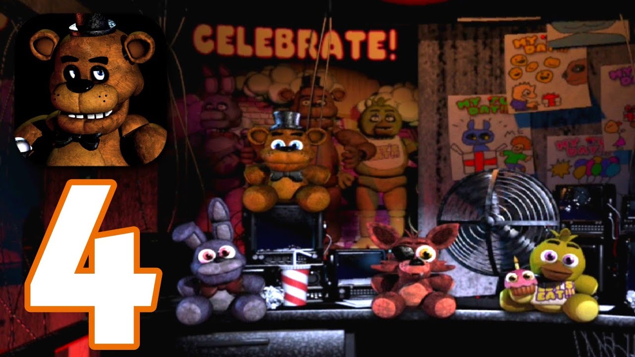 Five Nights at Freddy's - Gameplay Walkthrough Part 4 - Survival