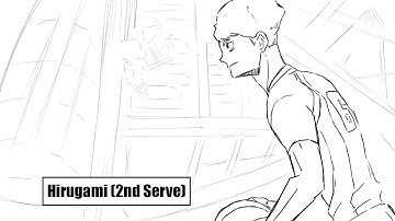 Hirugami Serve | Haikyuu Fan Animation