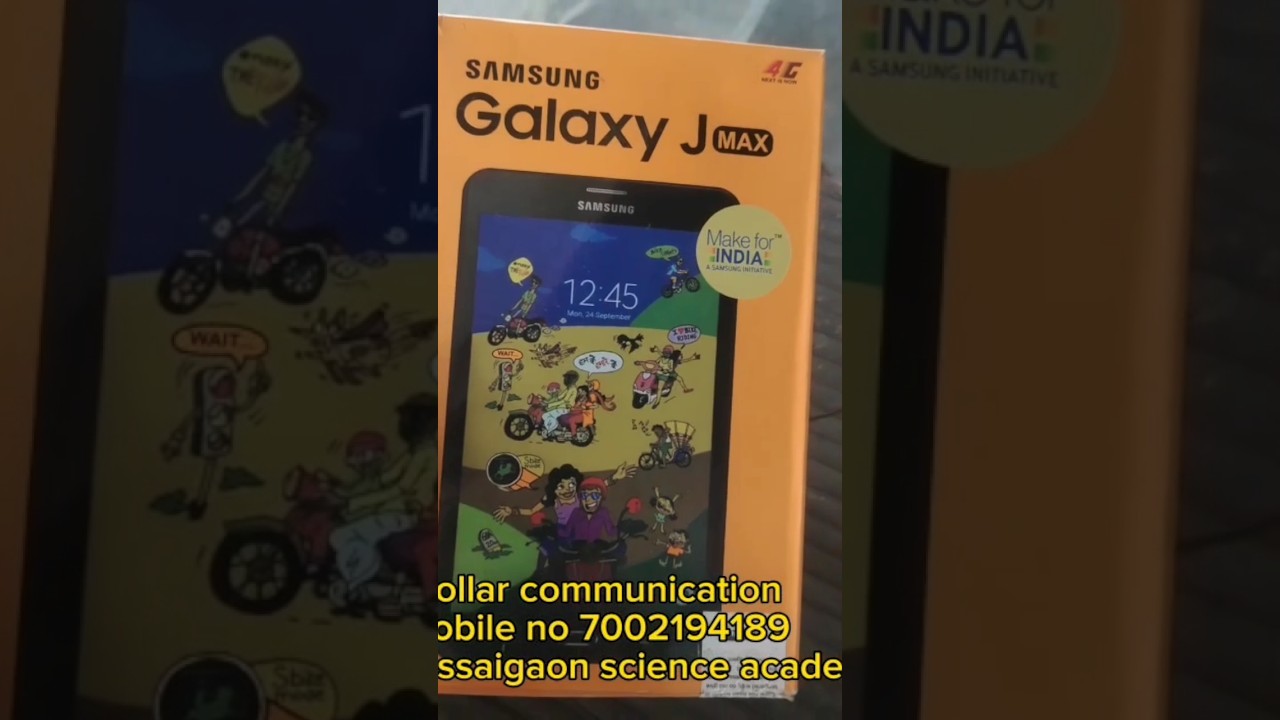 Samsung galaxy j max...