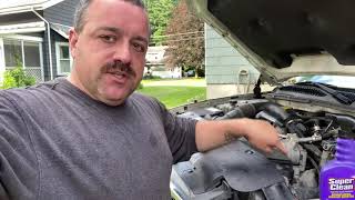 Engine Degreasing with Super Clean