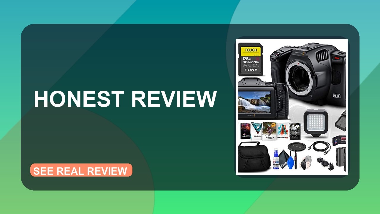 Blackmagic Design Pocket Cinema Camera 6K Pro Honest Review 2026