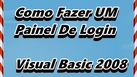 Como Colocar Sistema De Login VB.Net [Explicado]