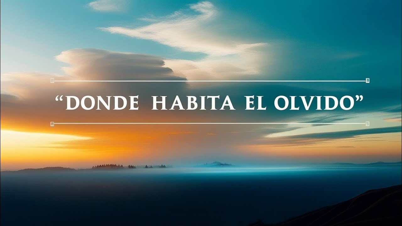 Donde Habita el Olvido - Cover Libre de Derechos para Tiendas y