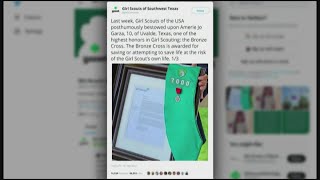 Girl Scouts honors Uvalde shooting victim