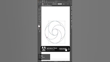 Overlap Gradient Logo Design Adobe Illustrator #ytshorts #shorts #shortsfeed