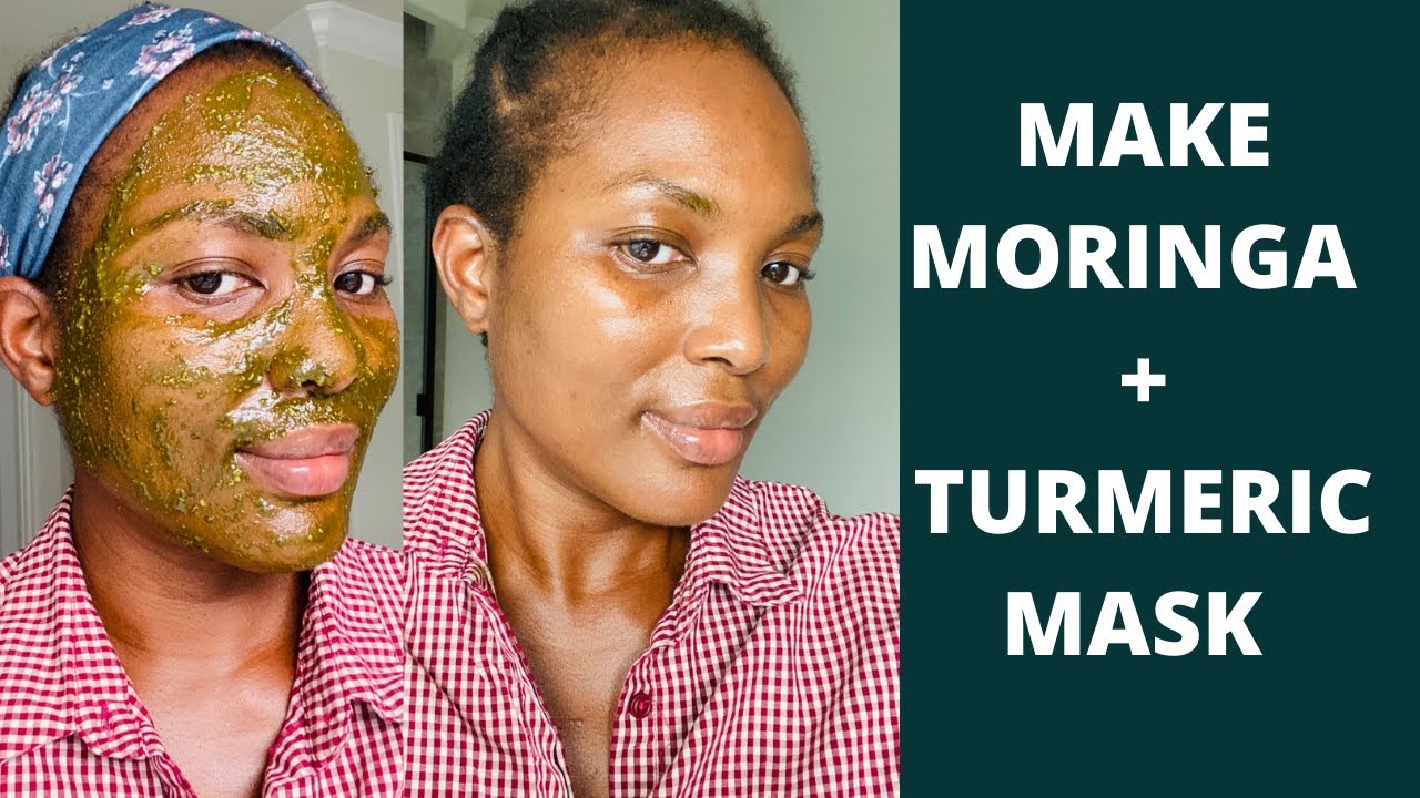 Make Moringa And Turmeric Glowing Mask
