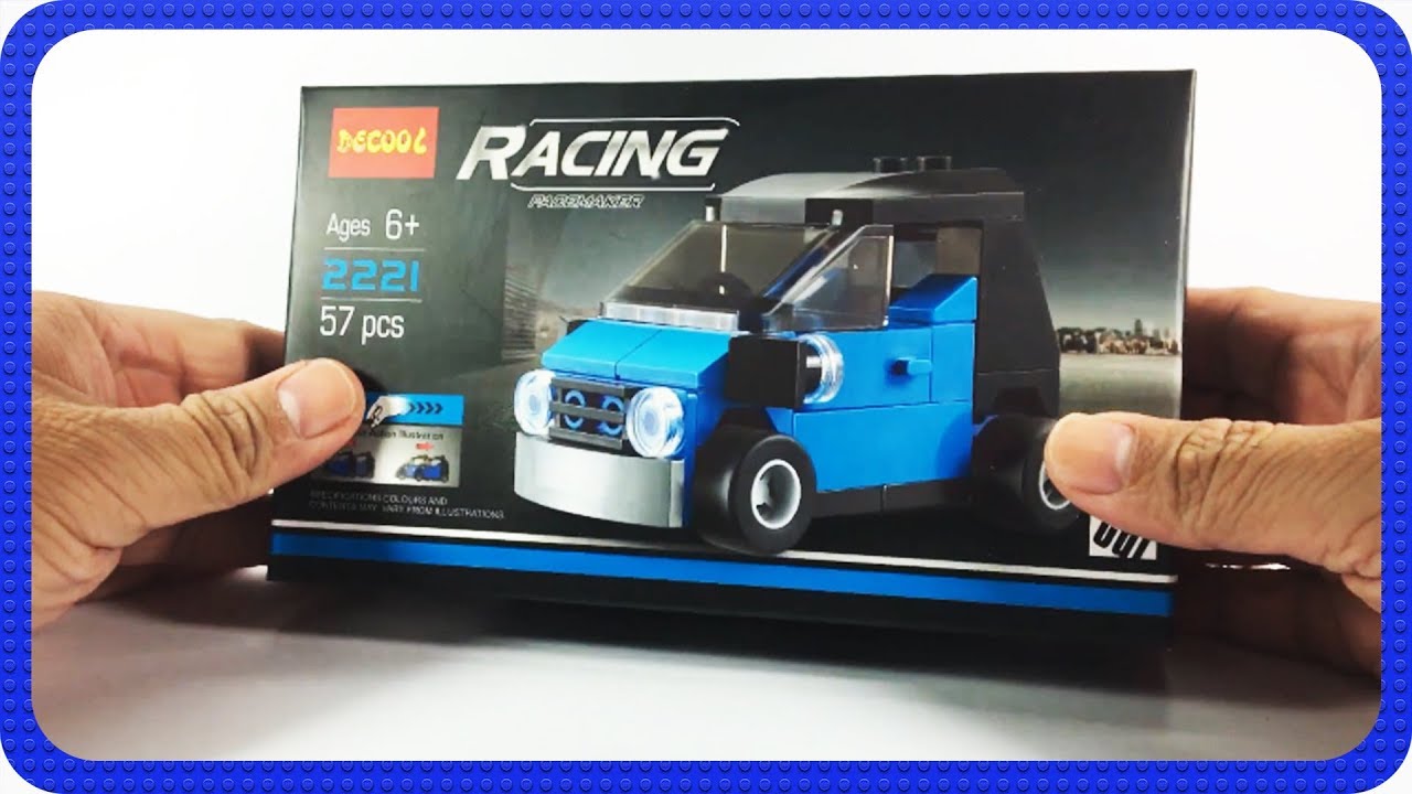 Electric Small Car Decool Racing Racemaker 2221 - TOY BUILD