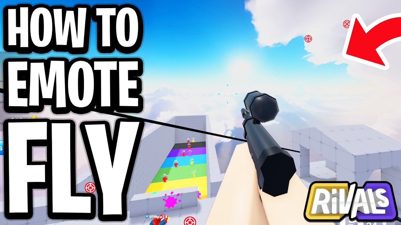 How To Emote Fly In Rivals - Full Guide - YouTube