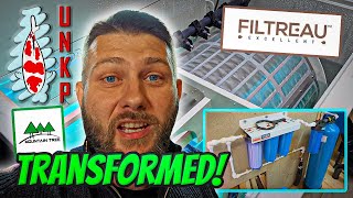 Finalizing My Koi Pond – Full Filtration Setup & First Fill Complete! Installing A Massive Koi Pond Filter System Start To Finish