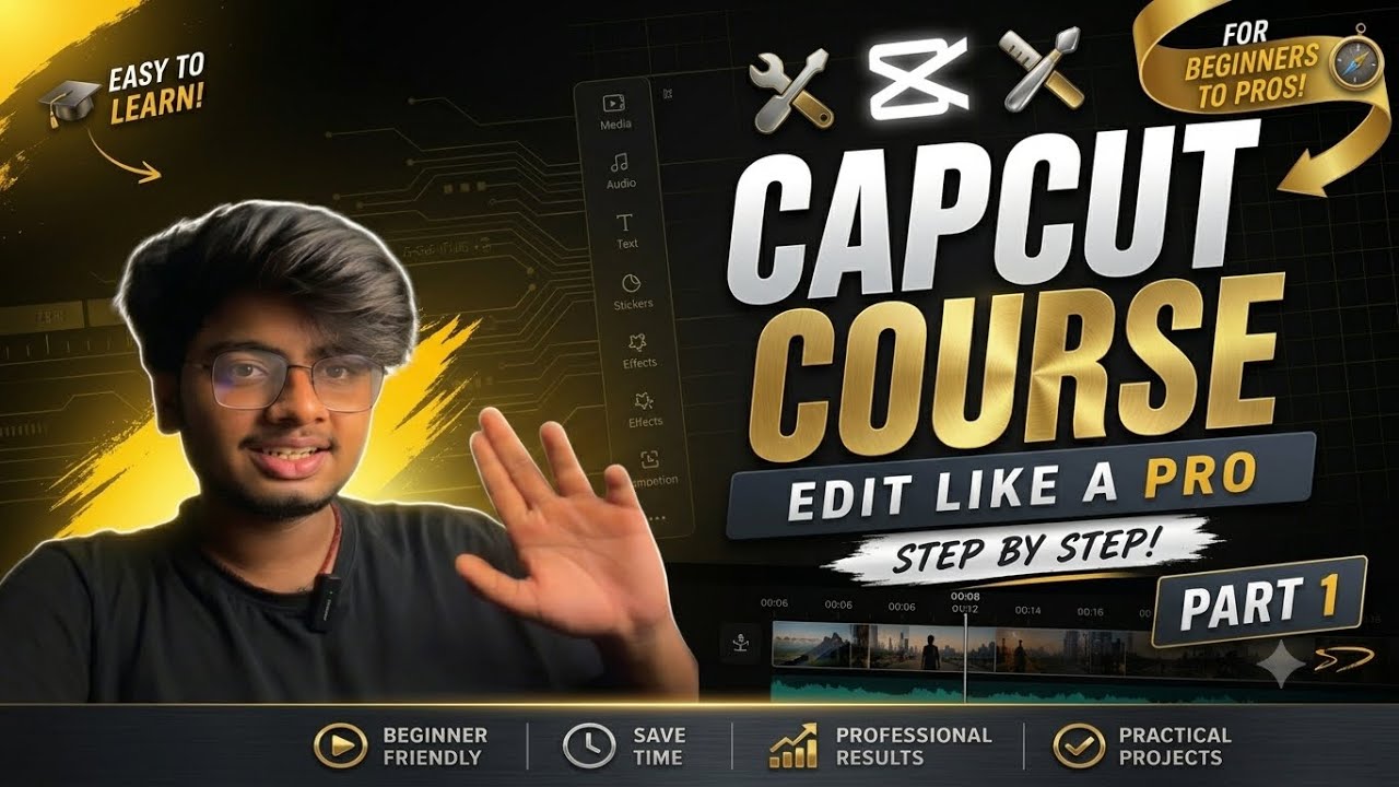 CapCut Mobile Masterclass: Zero to Pro Editing Guide (Part 1)