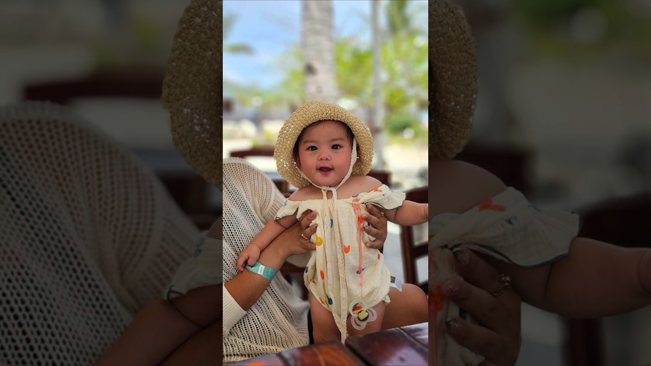 Baby hoya on the beach 