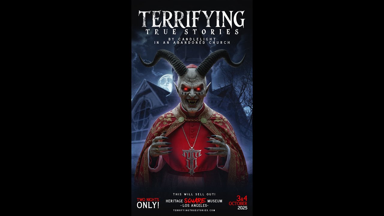 Terrifying True Stories by Candlelight in a Haunted Theater - SoCal 2025