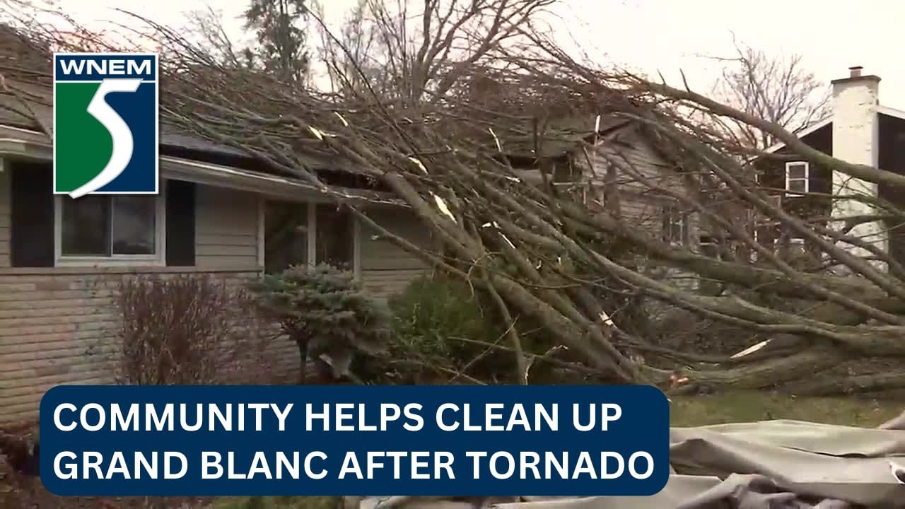 Grand Blanc cleaning up after early morning tornado