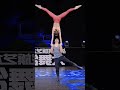 Nicely executed Acroyoga stunt by Cute Couple | Fitness With Yoga Vlog ❣️ #shorts #yoga #acroyoga