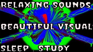 Relaxing Sleep And Study Soundscapes: Soothing Tones And Mesmerizing Particle Displays